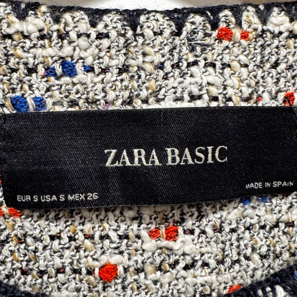 Zara Basic Collection Tweed Long Jacket - image 4